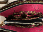 ORYANY Sgraffito-Bark LEATHER Schiaparelli Pink Bag Pink Green Classic