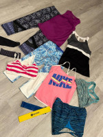 Fitness clothes lot