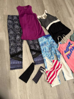 Fitness clothes lot