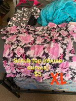 Scrub tops