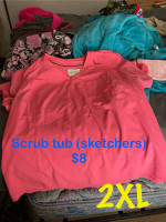 Scrub tops