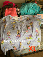 Scrub tops