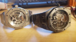 Men's Swiss Watch AP Royal Oak Open Worked (Skeleton)