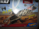 New in Sealed Box Hot Wheels Star Wars Escape from Jakku Playset