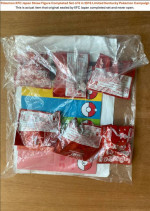 Limited Edition Pokémon 2016 Japan KFC Straw Figure Completed Set