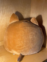 Original Squishmallow Corgi Regina Valentine Edition Paws and Squishes