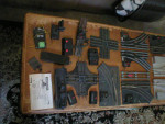 VINTAGE LIONEL & MARX 027 SWITCHES, CROSSOVER and RCS, ENGINE