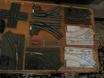 VINTAGE LIONEL & MARX 027 SWITCHES, CROSSOVER and RCS, ENGINE