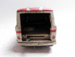 Vintage Savings Bank Armored Car Pressed Metal Toy Van MI Japan