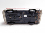 Vintage Savings Bank Armored Car Pressed Metal Toy Van MI Japan