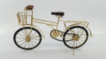 Miniature Replica Golden Toy/Display Bike