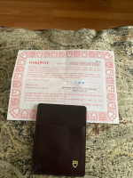 Tudor certificate with Tudor pouch