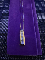 14K Gold Neckless with Diamonds