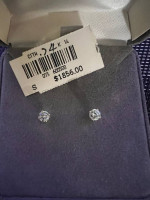 14K Gold Diamond Stud Earings