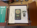 Dart Board cabinet and electric score keeper