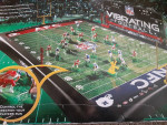 Vibrating football game table