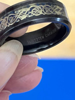 Tungsten Carbide Mens band