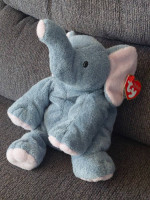 Ty Beannie Pluffies - Winks the Elephant