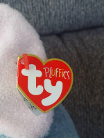 Ty Beannie Pluffies - Winks the Elephant