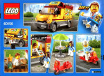 LEGO 60150 Pizza Van – 249 Pieces – NEW
