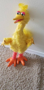 Big Bird Plush Doll- VINTAGE