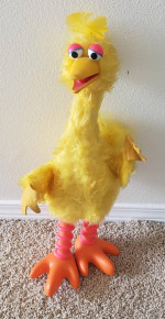 Big Bird Plush Doll- VINTAGE