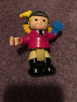 Fisher Price Little People Pink horse and carriage