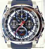 BULOVA Precisionist Chronograph Black Carbon Dial Men's Watch 98B315 b