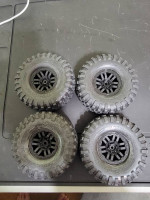 Trx4 traxxas wheels and tures