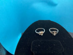 2 Nice Sterling Silver Rings
