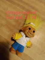 #442... Troll doll vintage collectible