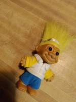 #442... Troll doll vintage collectible