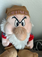 Disney plush Grumpy