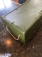 Vintage G.I., Joe plastic footlocker