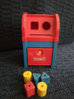 Vintage Playskool Shape Mailbox
