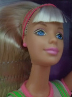 New Vintage 1997 Sticker Craze Barbie Doll
