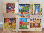 Handcrafted Wooden Latches Board