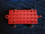 Lego Duplo Vintage Flatbed Trailer/Red Wagon
