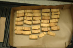 extra large vintage Wooden Lincoln logs