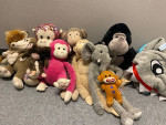 Lots of stuffed animals
