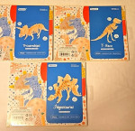 3 New Dinosaur Puzzle Model Kits