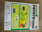 Green Science Potato Digital Clock