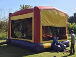 Bounce houses Waterslides and Tables and chairs