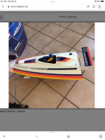 Radio control boat