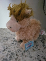 New Webkinz Alpaca HM661 With Sealed Unused Code Attached To Plush