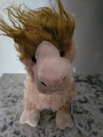 New Webkinz Alpaca HM661 With Sealed Unused Code Attached To Plush