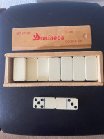 Vintage Dominoes -Double Six- Set of 28