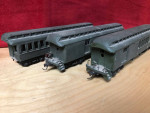 Vintage HO Passenger Cars