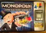 Hasbro Gaming Monopoly Super Electronic Banking Board Game, Electronic