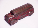 Wyandotte Oil Tanker Delivery Van Truck Pressed Steel Complete Wooden